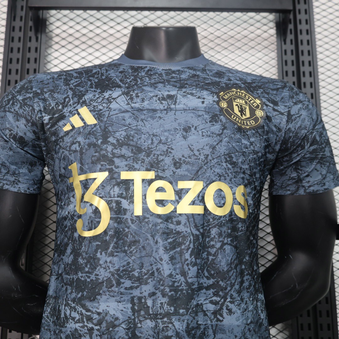 Manchester United x Stone Roses Icon Pre-Match Football Jersey Shirt 2024/25