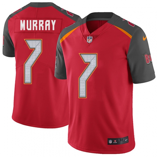 Men's Nike Tampa Bay Buccaneers #7 Patrick Murray Red Team Color Vapor Untouchable Limited Player NFL Jersey - Ujersey
