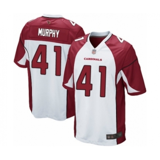 Men's Arizona Cardinals #41 Byron Murphy Game White Football Jersey - Ujersey