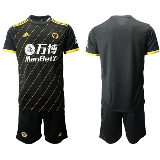Wolves Blank Away Soccer Club Jersey