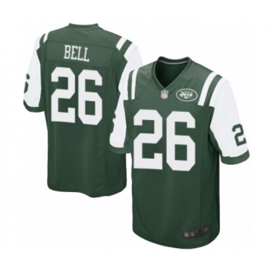 Men's New York Jets #26 Le Veon Bell Game Green Team Color Football Jersey - Ujersey