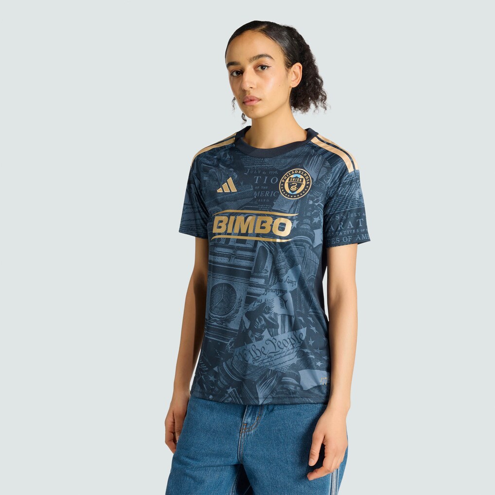 Women's Philadelphia Union adidas Navy 2026 1776 Kit Replica Jersey - Ujersey