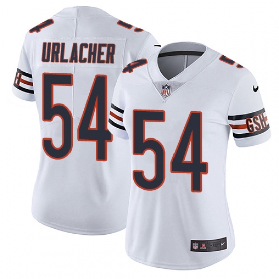Women's Nike Chicago Bears #54 Brian Urlacher White Vapor Untouchable Limited Player NFL Jersey - Ujersey