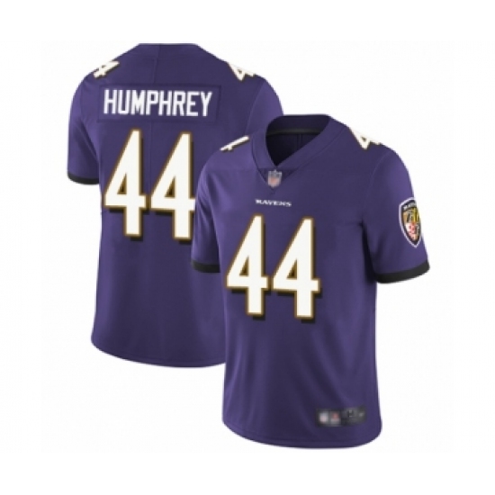 Youth Baltimore Ravens #44 Marlon Humphrey Purple Team Color Vapor Untouchable Limited Player Football Jersey - Ujersey