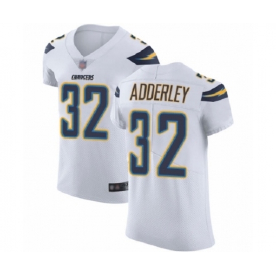 Men's Los Angeles Chargers #32 Nasir Adderley White Vapor Untouchable Elite Player Football Jersey - Ujersey