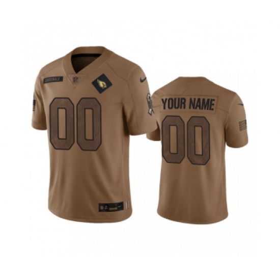 Men's Nike Atlanta Falcons Active Player Custom 2023 Brown Salute To Setvice Limited Football Stitched Jersey - Ujersey