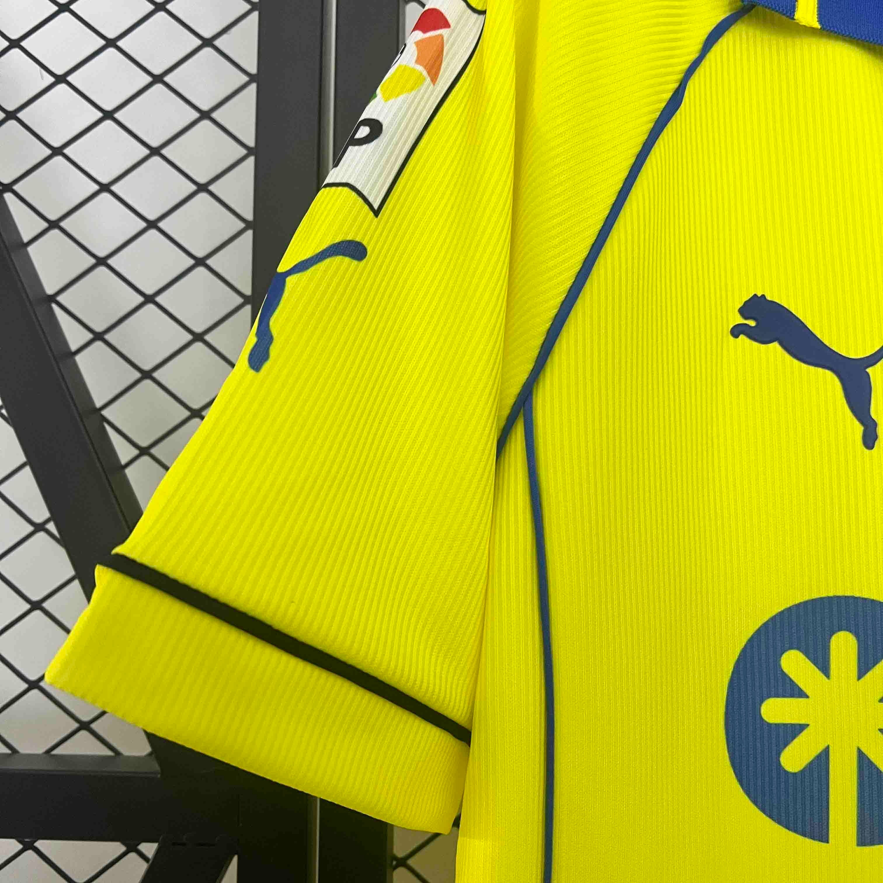 UD Las Palmas Retro Soccer Jersey Home Custom Shirt 1997/98 - ujerseystore