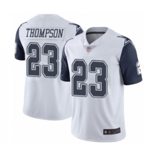 Men's Dallas Cowboys #23 Darian Thompson Limited White Rush Vapor Untouchable Football Jersey - Ujersey