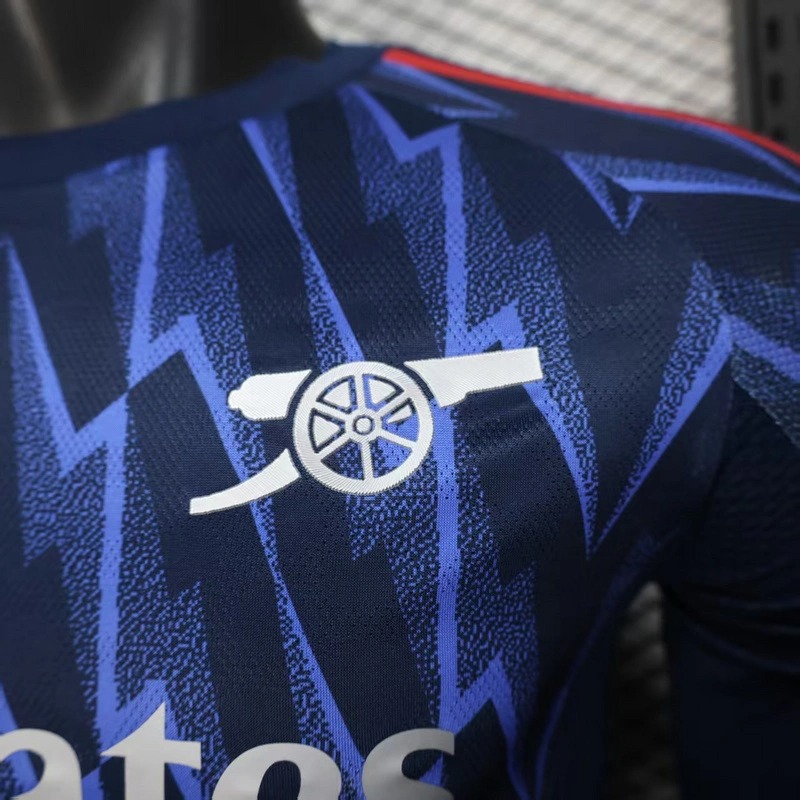 Arsenal Soccer Jersey Away Long Sleeve Shirt 2025/26