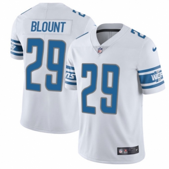Youth Nike Detroit Lions #29 LeGarrette Blount White Vapor Untouchable Elite Player NFL Jersey - Ujersey