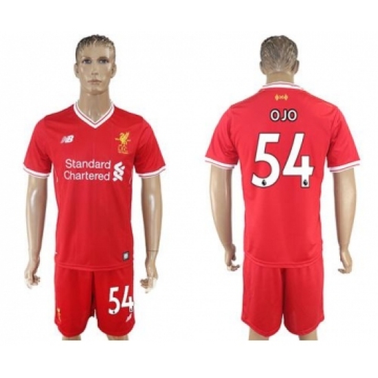 Liverpool #54 OJO Red Home Soccer Club Jersey