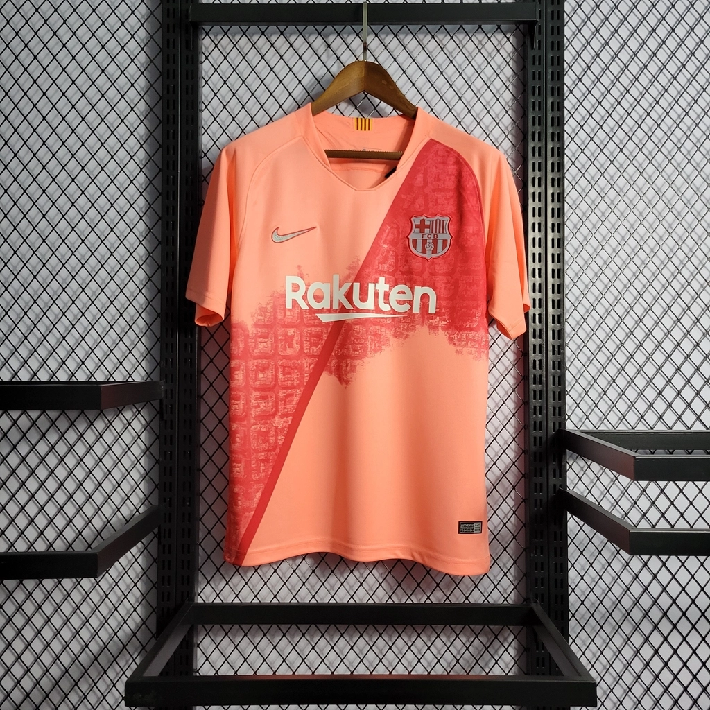 Barcelona Retro Jersey Third Away Soccer Shirt 2018-19 - Ujersey NHL
