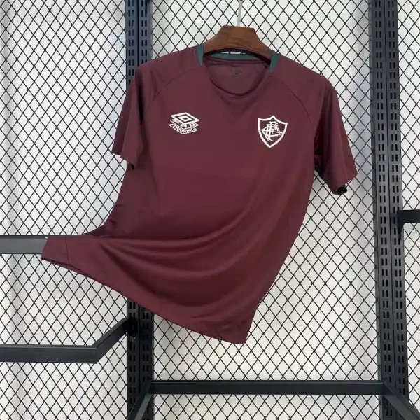 Fluminense FC Soccer Jersey Red Training Custom Shirt 2025-26 - ujerseystore