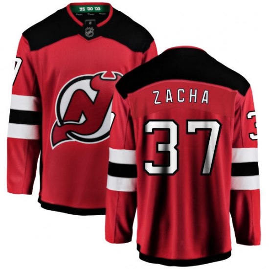 Youth New Jersey Devils #37 Pavel Zacha Fanatics Branded Red Home Breakaway NHL Jersey - Ujersey