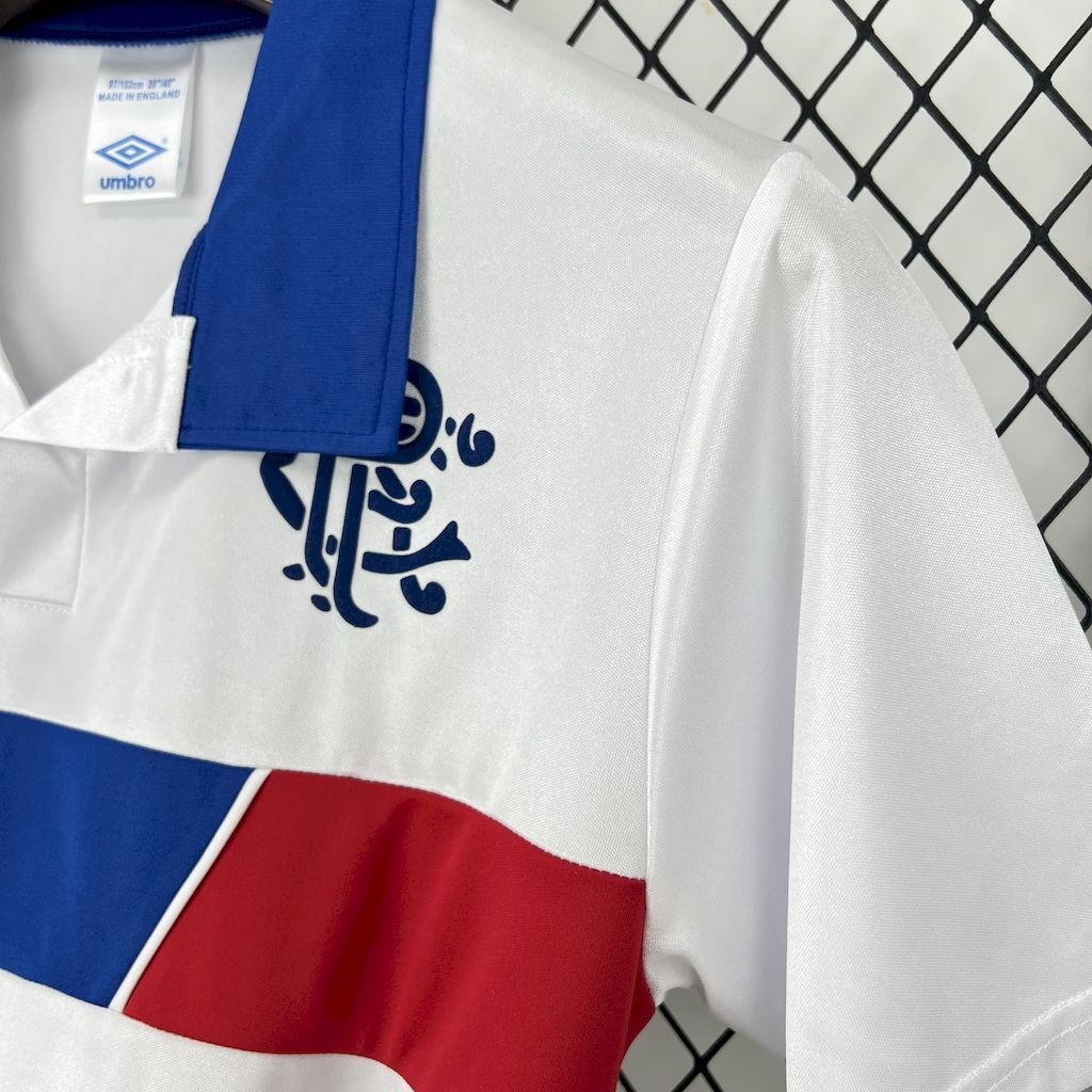 Rangers FC Retro Soccer Jersey Away Custom Shirt 1994 - Ujersey Shop