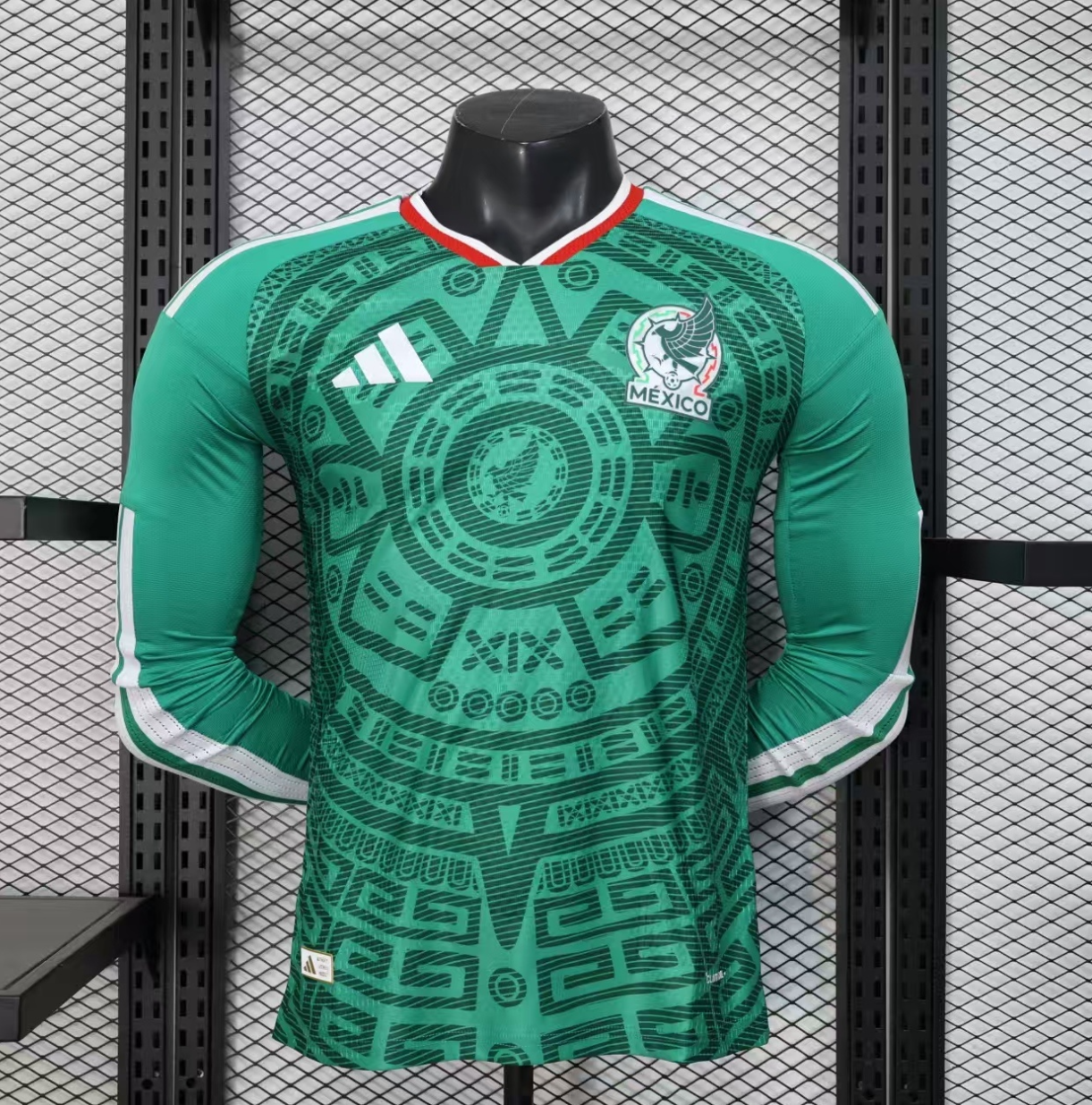 Mexico Long-Sleeve Football Jersey 2026 - Ujersey NHL