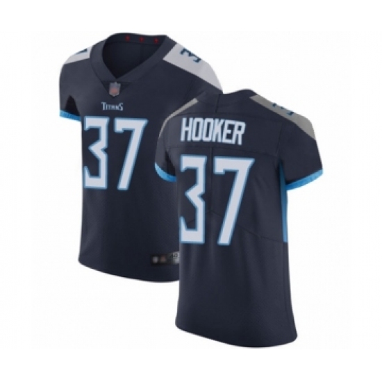 Men's Tennessee Titans #37 Amani Hooker Navy Blue Team Color Vapor Untouchable Elite Player Football Jersey - Ujersey