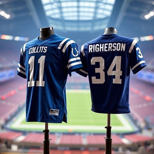 Indianapolis Colts Jersey History: Evolution of the Blue & White - SUjersey01