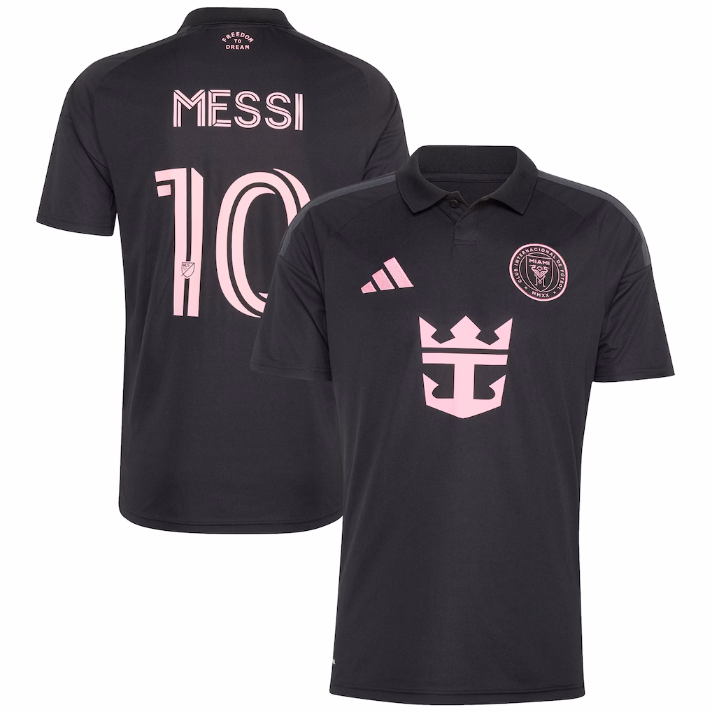 Men's Inter Miami CF Lionel Messi adidas Black 2026 Presagio Replica Jersey - Ujersey NHL