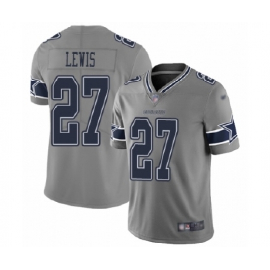 Women's Dallas Cowboys #27 Jourdan Lewis Limited Gray Inverted Legend Football Jersey - Ujersey