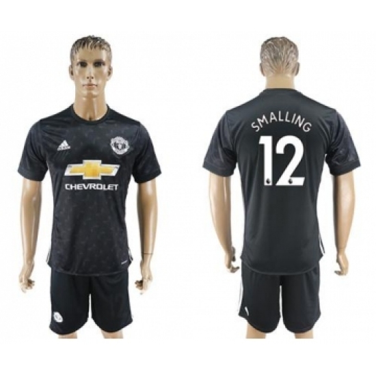 Manchester United #12 Smalling Away Soccer Club Jersey