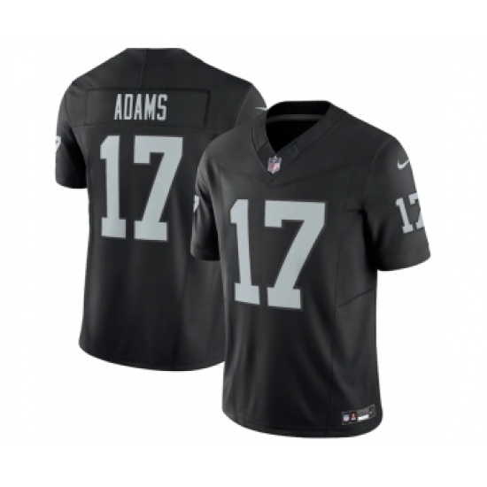 Men's Las Vegas Raiders #17 Davante Adams Black 2023 F.U.S.E Vapor Untouchable Stitched Football Jersey - Ujersey