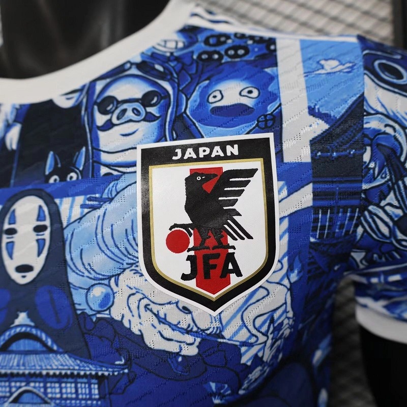 Japan Soccer Jersey Spirited Away Special Edition Shirt 2025 - Ujersey NHL