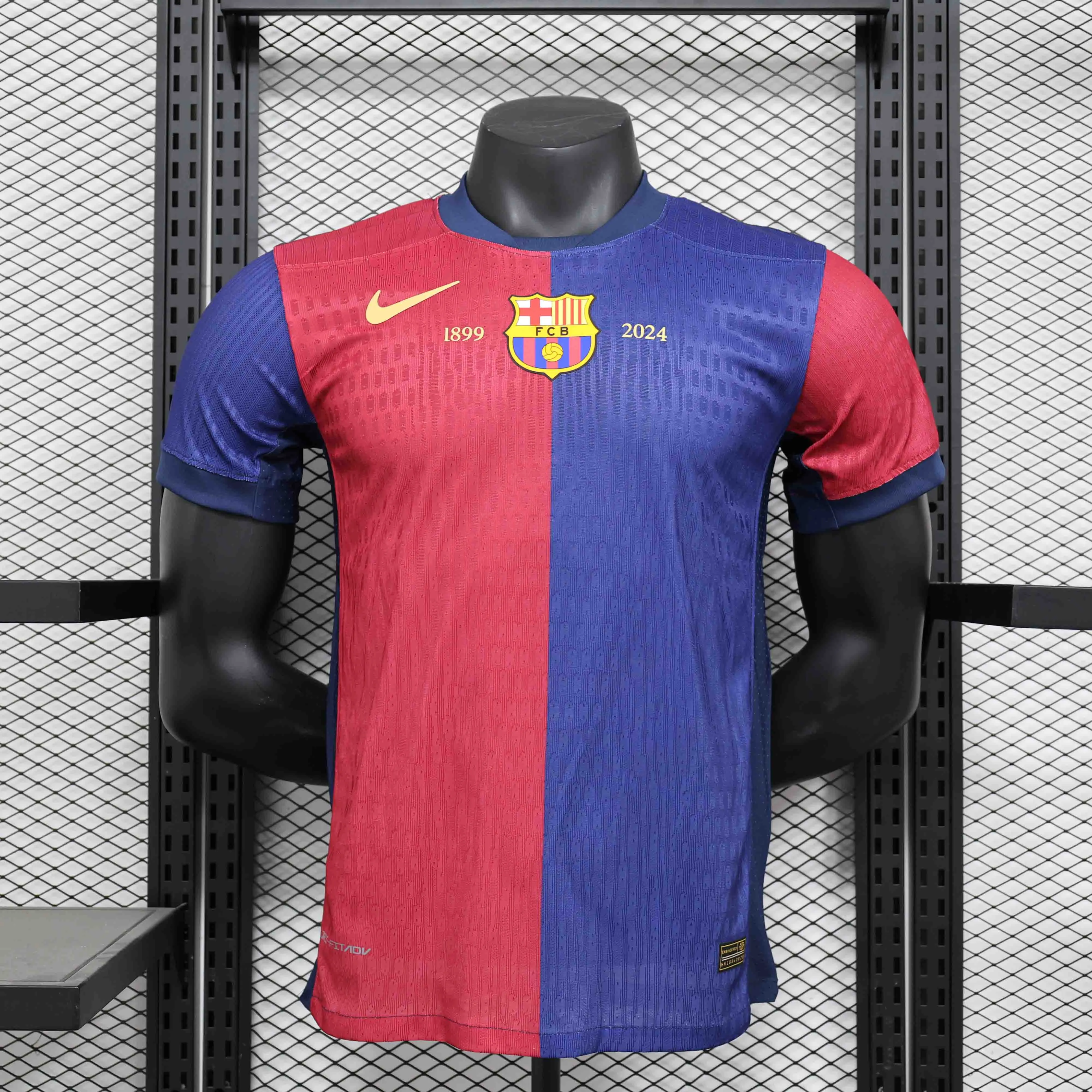 Soccer Jersey Barcelona 125th Anniversary Shirt 2024/25 - Ujersey NHL