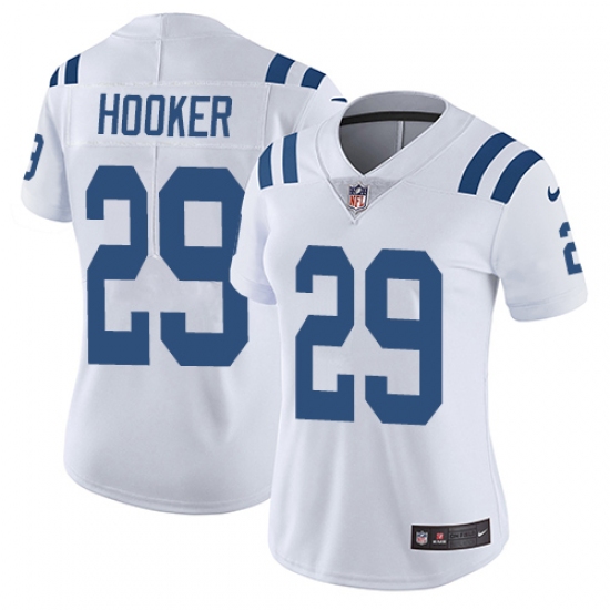 Women's Nike Indianapolis Colts #29 Malik Hooker White Vapor Untouchable Limited Player NFL Jersey - Ujersey