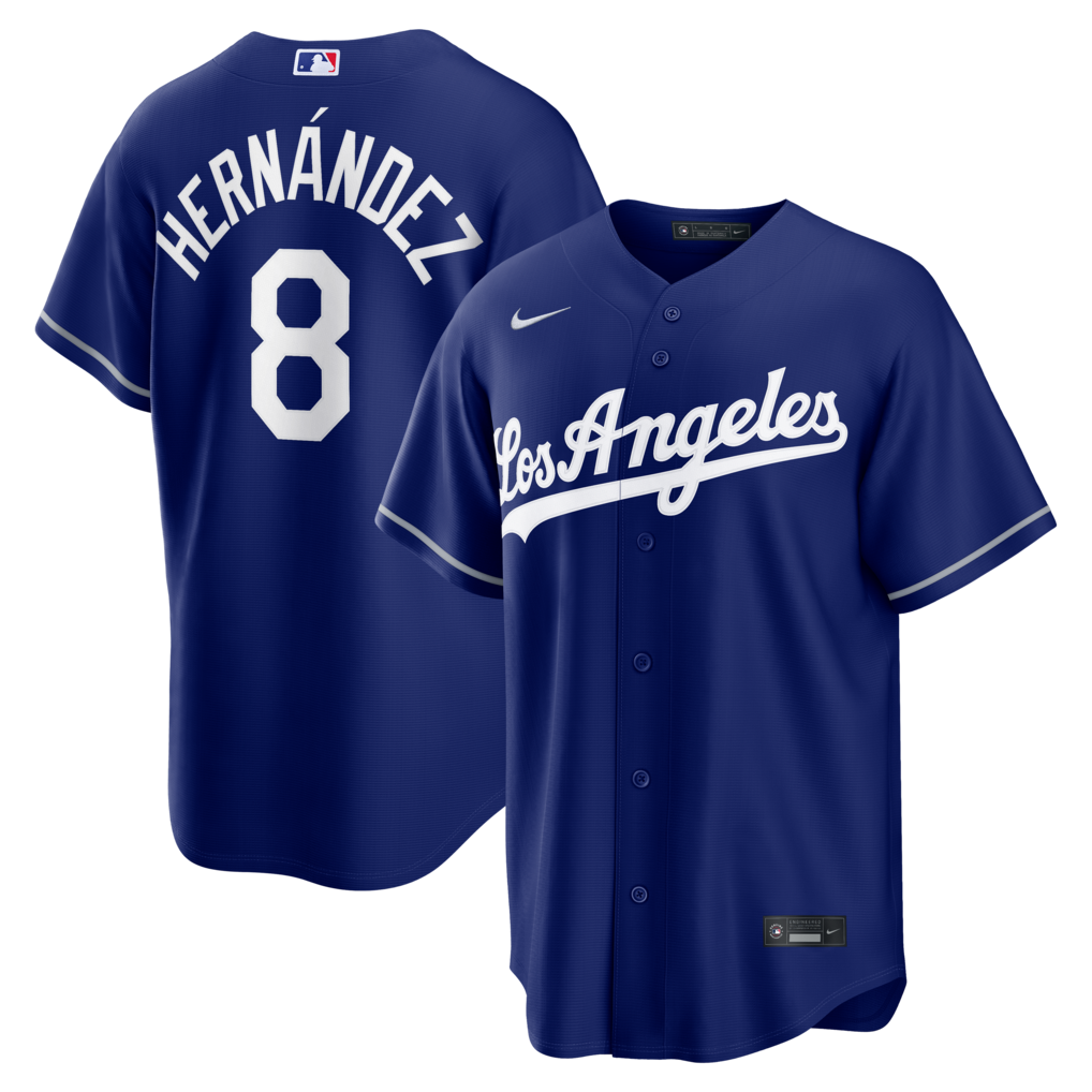 Men's Los Angeles Dodgers Enrique Hernández Nike Royal Alternate Replica Jersey - Ujersey