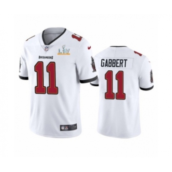 Men's Tampa Bay Buccaneers #11 Blaine Gabbert White 2021 Super Bowl LV Jersey - Ujersey