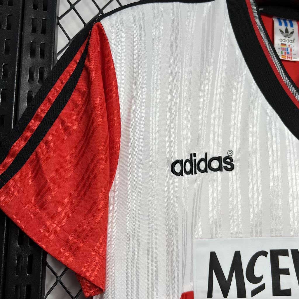 Rangers FC Retro Soccer Jersey Away Custom Shirt 1995-96