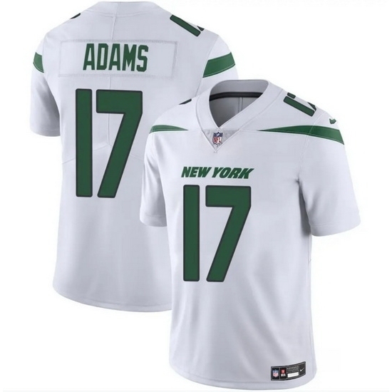 Youth New York Jets #17 Davante Adams White 2024 Vapor Untouchable Limited Stitched Jersey - Ujersey