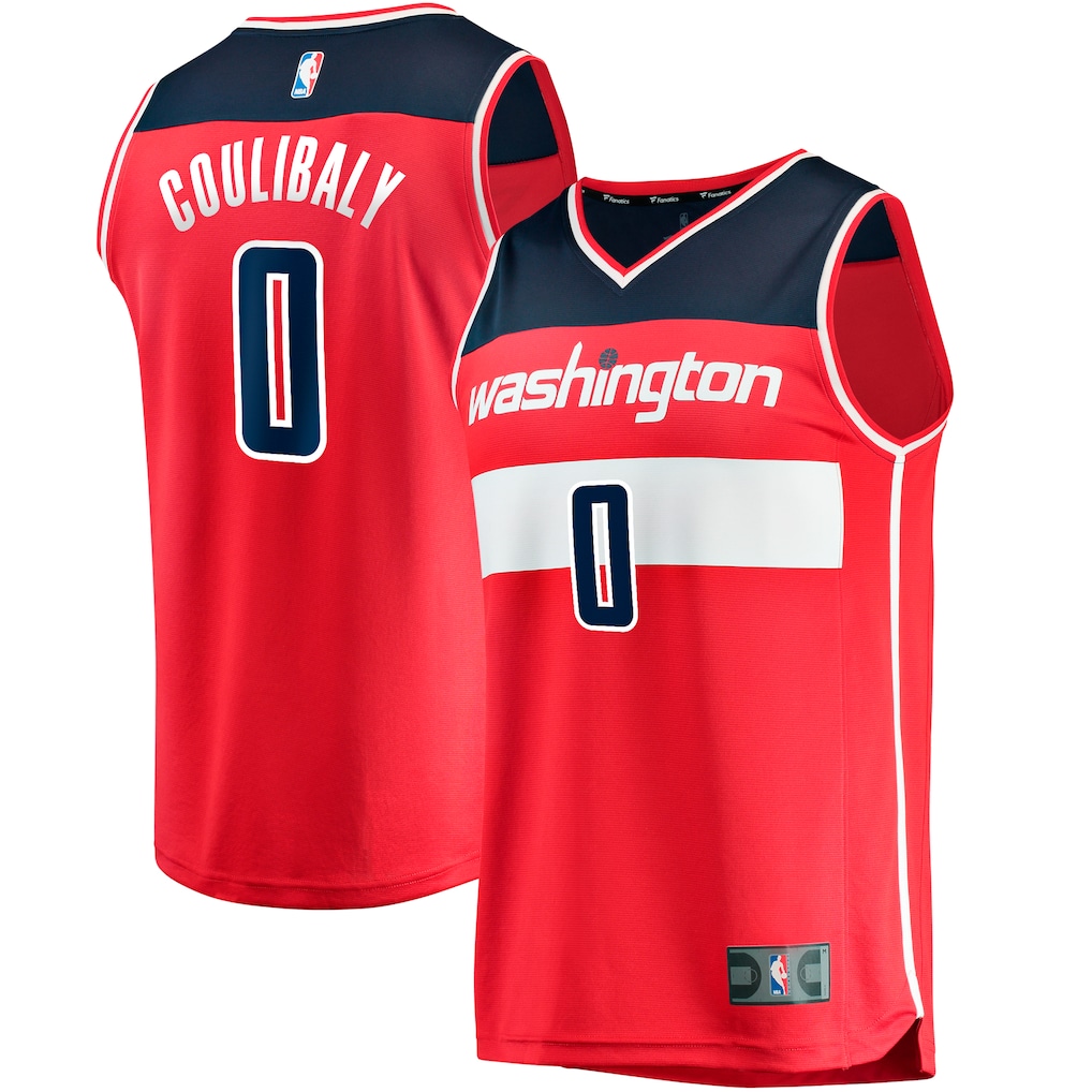 Men's Washington Wizards Fanatics Red Fast Break Replica Jersey - Icon Edition - Vujersey Los Angeles Rams