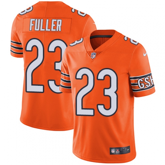 Men's Nike Chicago Bears #23 Kyle Fuller Elite Orange Rush Vapor Untouchable NFL Jersey - Ujersey