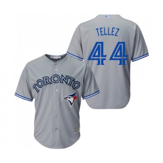 Youth Toronto Blue Jays #44 Rowdy Tellez Replica Grey Road Baseball Jersey - Ujersey