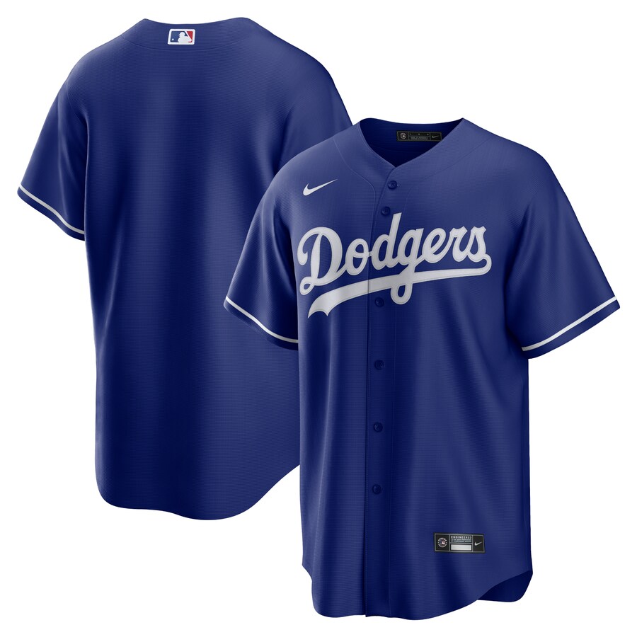 Men's Los Angeles Dodgers Nike Royal Alternate Replica Team Jersey - Ujersey NHL