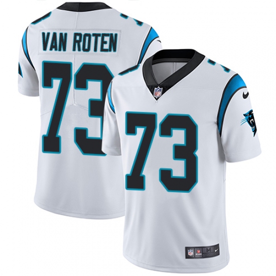 Youth Nike Carolina Panthers #73 Greg Van Roten White Vapor Untouchable Limited Player NFL Jersey - Ujersey