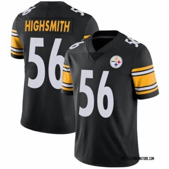 Men's Pittsburgh Steelers #56 Alex Highsmith Black Vapor Untouchable Limited Football Stitched Jersey - Ujersey