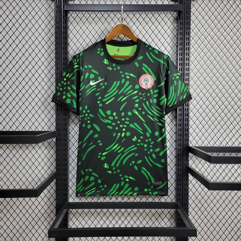 Nigeria Soccer Jersey Away Custom Shirt 2024 - ujerseystore
