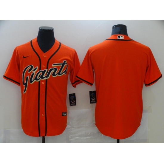 Men's Nike San Francisco Giants Blank Orange Cooperstown Collection Jersey - Ujersey
