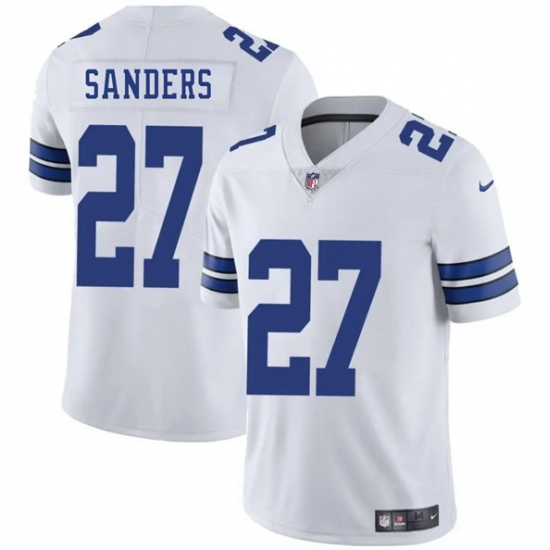 Men's Dallas Cowboys #27 Miles Sanders White 2025 Vapor Untouchable Limited Football Stitched Jersey - Ujersey