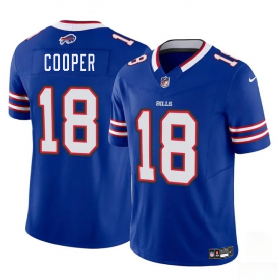 Men's Buffalo Bills #18 Amari Cooper Royal 2024 F.U.S.E. Vapor Untouchable Limited Football Stitched Jersey - Ujersey