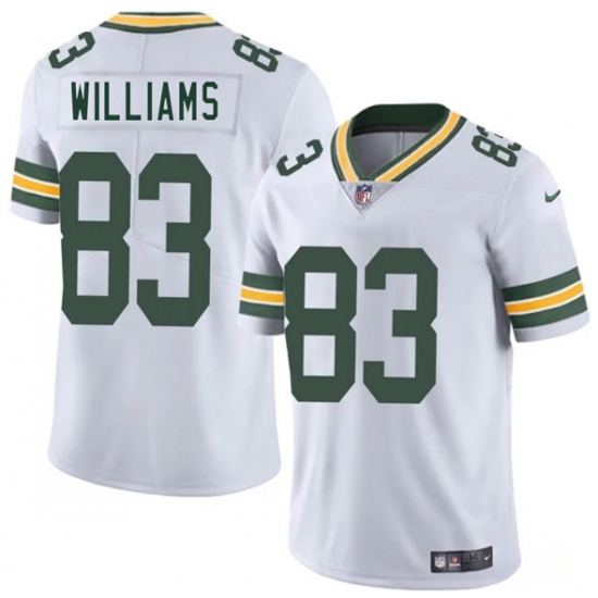 Men's Green Bay Packers #83 Savion Williams White 2025 Draft Vapor Untouchable Limited Football Stitched Jersey - Ujersey