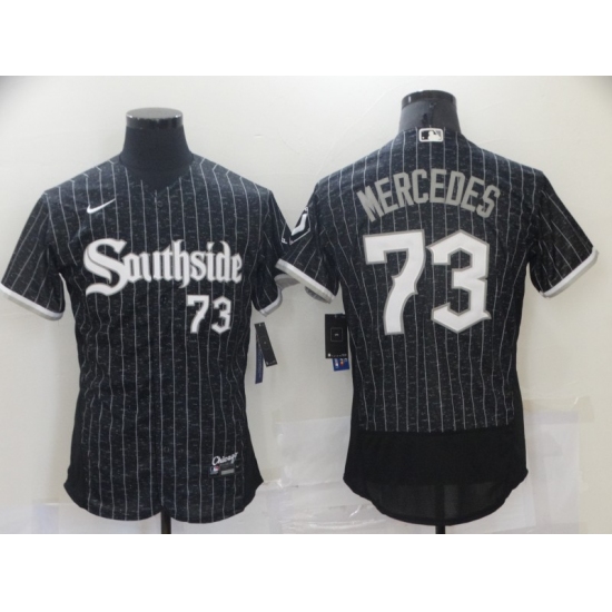 Men's Chicago White Sox #73 Yermin Mercedes Nike Black City Player Jersey - Ujersey