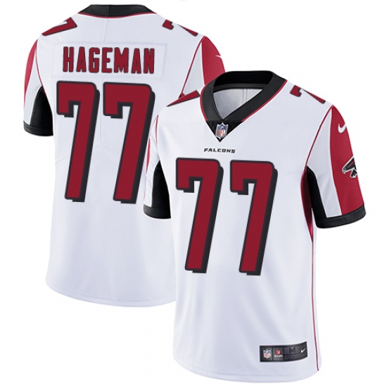 Youth Nike Atlanta Falcons #77 Ra'Shede Hageman Elite White NFL Jersey - Ujersey