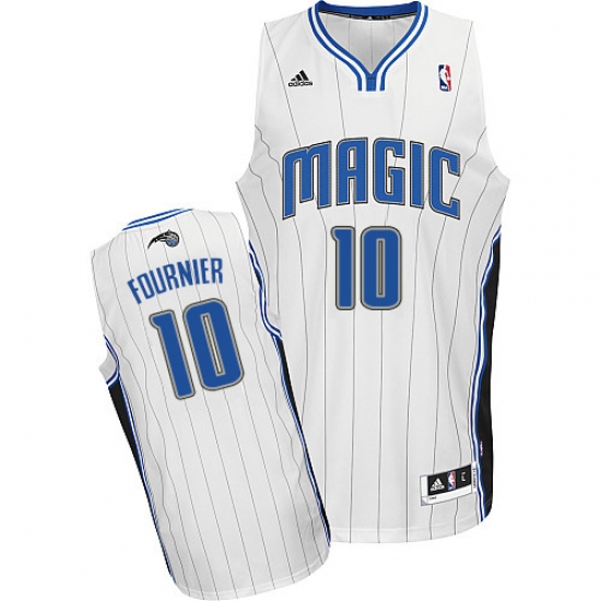 Men's Adidas Orlando Magic #10 Evan Fournier Swingman White Home NBA Jersey - Ujersey