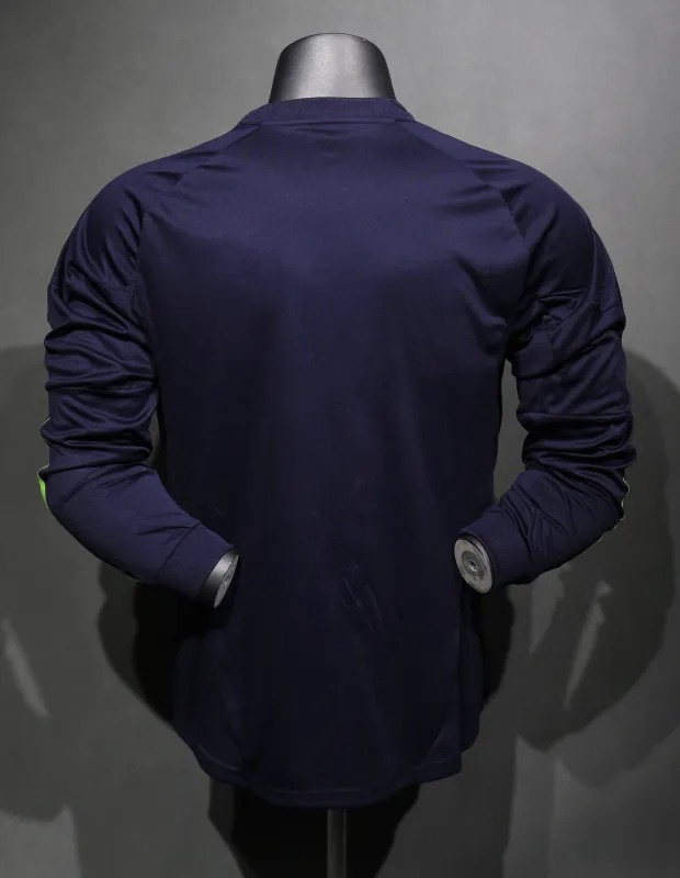 Real Madrid Retro Jersey Away Long Sleeve Soccer Shirt 2012/13