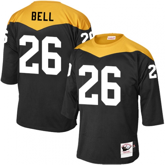 Men's Mitchell and Ness Pittsburgh Steelers #26 Le'Veon Bell Elite Black 1967 Home Throwback NFL Jersey - Ujersey