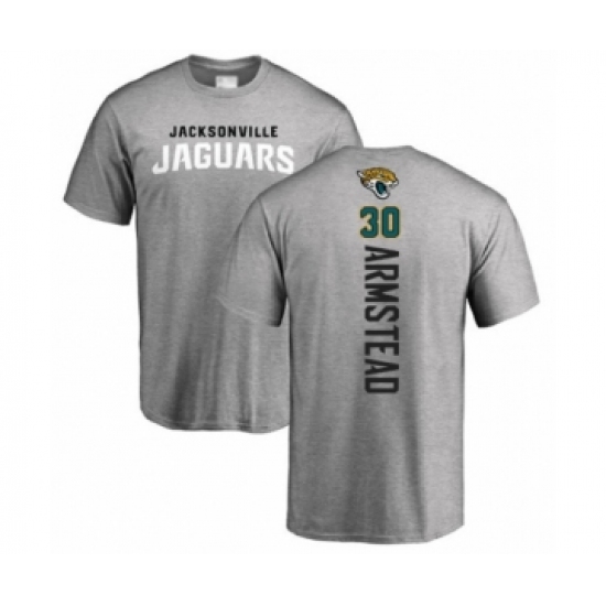 Football Jacksonville Jaguars #30 Ryquell Armstead Ash Backer T-Shirt - Ujersey